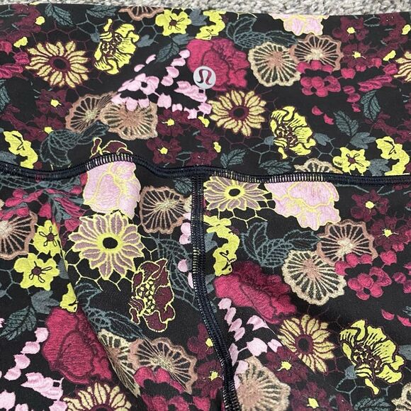 Lululemon Wunder Under Hi-Rise Tight 28" Fluorolace Multi Leggings 4 - Picture 10 of 10